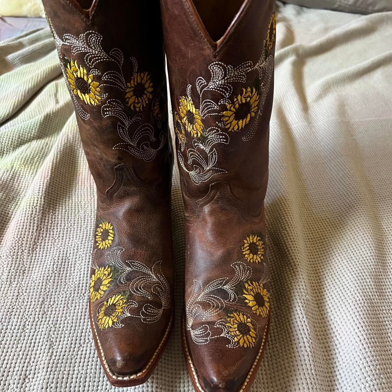 Shyanne Josie Western Boots broad square toe