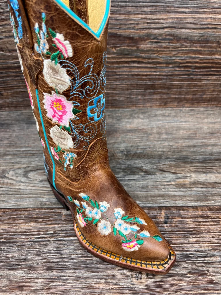 Maisie Floral Western Boots - Women's Embroidered Cowboy Boots