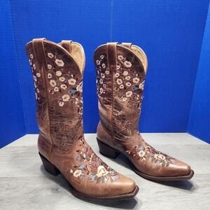 Shyanne Women's Encore Rodeo Western Boots - Snip Toe