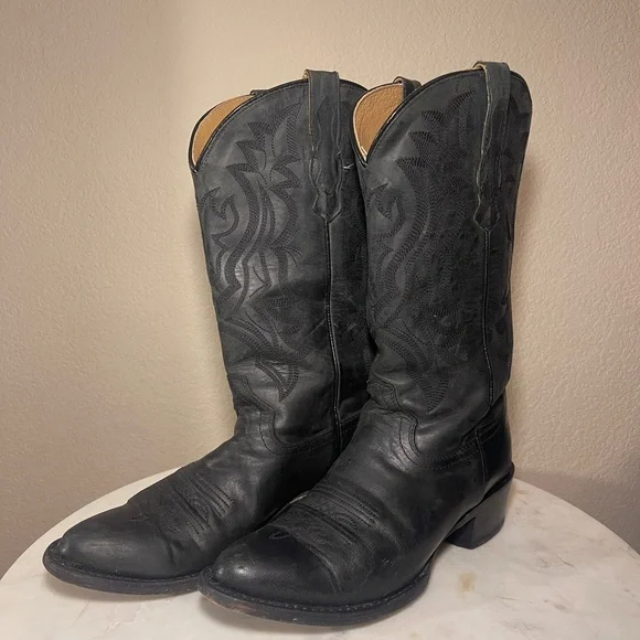 Shyanne Women's Raven Western Boots - Round Toe