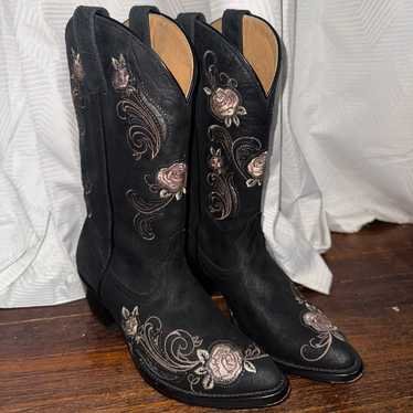 Women's Black Western Boots - Premium Shyanne Collection